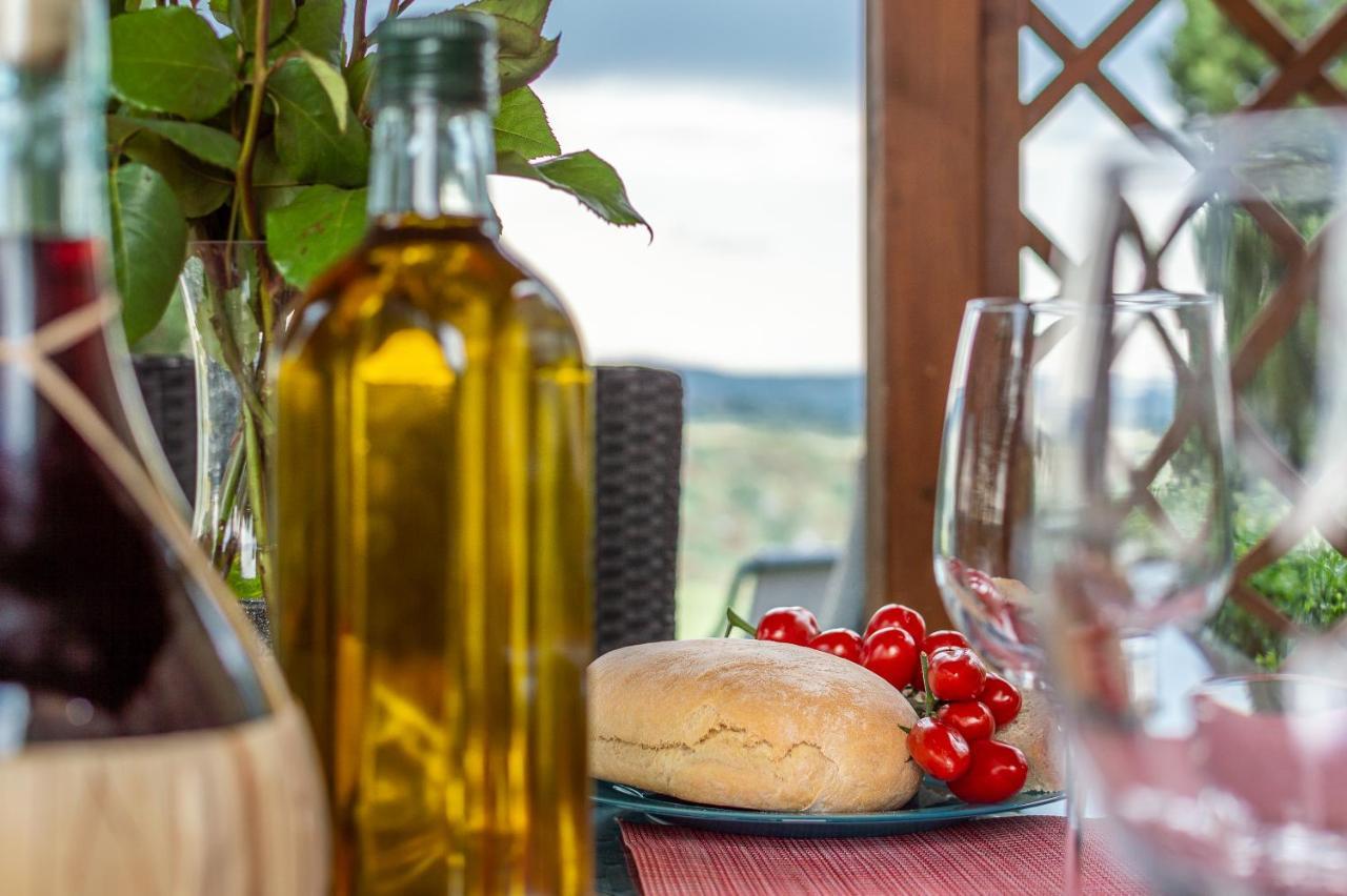 Tuscany Balcony: Crete Senesi Casetta Exterior foto